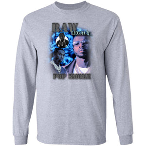 RL POP Legendary Legacies Pop Smoke Long Sleeve T-Shirt - Raw Legacy Apparel