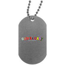 Load image into Gallery viewer, Playerz Club Silver Dog Tag - Raw Legacy Apparel
