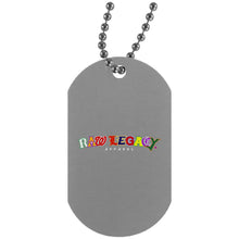 Load image into Gallery viewer, Playerz Club Silver Dog Tag - Raw Legacy Apparel
