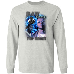 RL POP Legendary Legacies Pop Smoke Long Sleeve T-Shirt - Raw Legacy Apparel