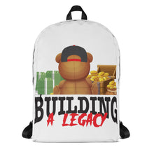 Load image into Gallery viewer, Building A Legacy. Backpack - Raw Legacy Apparel
