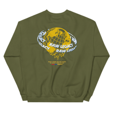 Load image into Gallery viewer, &quot;Mark on the World&quot; Crewneck - Raw Legacy Apparel
