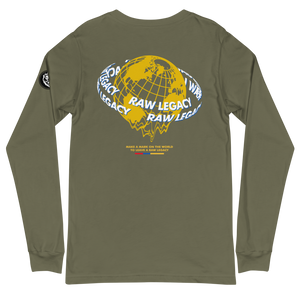 "Mark on the World" Long Sleeve Tee - Raw Legacy Apparel