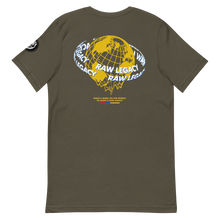 Load image into Gallery viewer, &quot;Mark on the World&quot; Dark Colors Short-Sleeve T-Shirt - Raw Legacy Apparel
