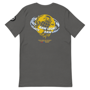 "Mark on the World" Dark Colors Short-Sleeve T-Shirt - Raw Legacy Apparel