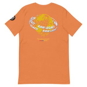 "Mark on the World" Medium Colors Short-Sleeve T-Shirt - Raw Legacy Apparel