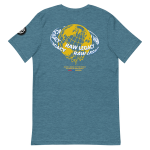 "Mark on the World" Medium Colors Short-Sleeve T-Shirt - Raw Legacy Apparel