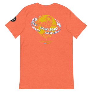 "Mark on the World" Medium Colors Short-Sleeve T-Shirt - Raw Legacy Apparel