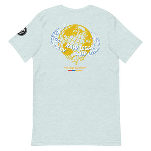 "Mark on the World" Light Colors Short-Sleeve Unisex T-Shirt - Raw Legacy Apparel