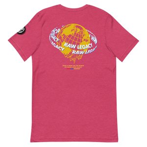 "Mark on the World" Medium Colors Short-Sleeve T-Shirt - Raw Legacy Apparel