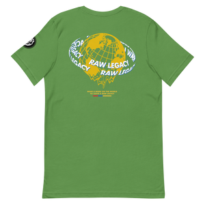 "Mark on the World" Medium Colors Short-Sleeve T-Shirt - Raw Legacy Apparel