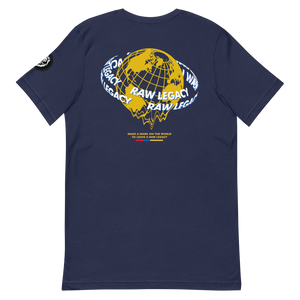 "Mark on the World" Dark Colors Short-Sleeve T-Shirt - Raw Legacy Apparel