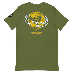 "Mark on the World" Dark Colors Short-Sleeve T-Shirt - Raw Legacy Apparel