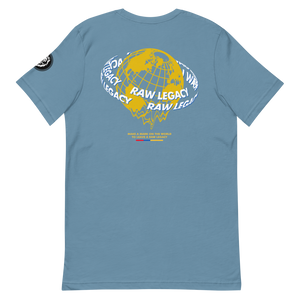 "Mark on the World" Medium Colors Short-Sleeve T-Shirt - Raw Legacy Apparel